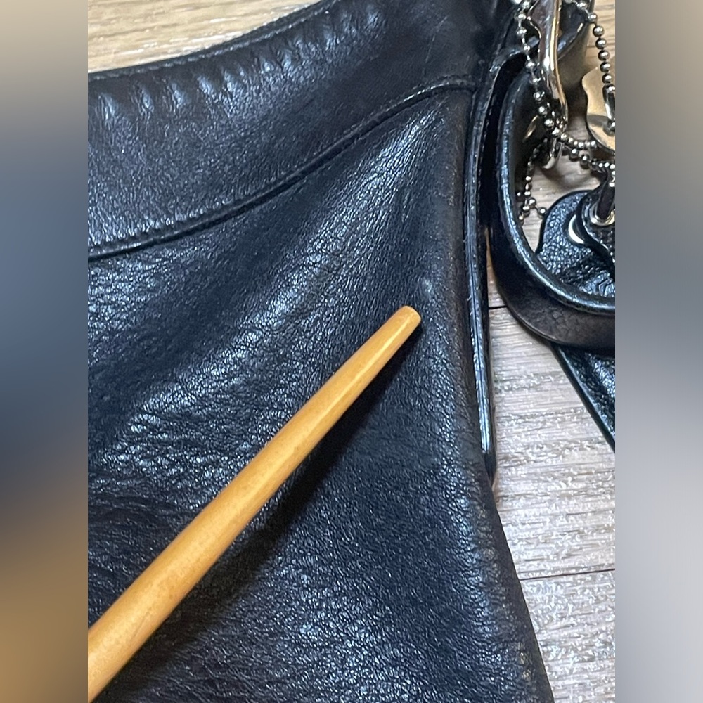 COACH Legacy Leather Slim Duffle Convertible Crossbody Shoulder Messenger Bag - Picture 9 of 16